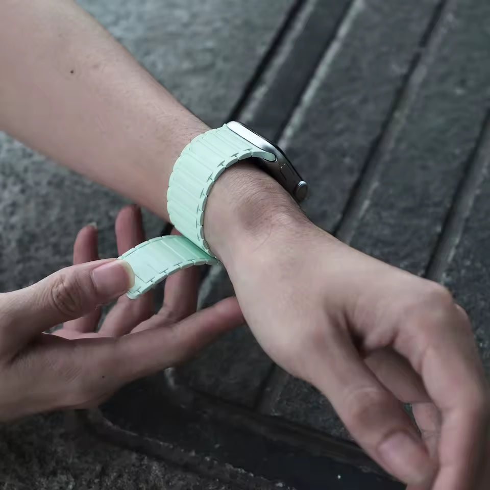 Magnetiskt Apple Watch-armband i silikon